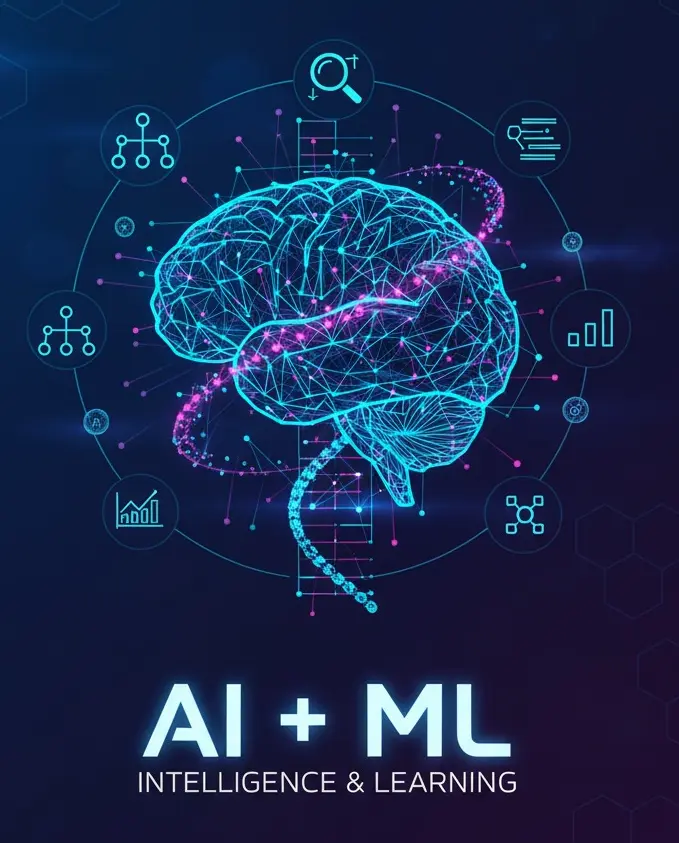 AI & Machine Learning Hero Illustration
